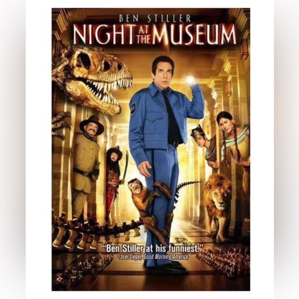 Night At The Museum Widescreen Version DVD